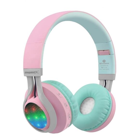 Riwbox WT-7S Kids Bluetooth Headphones - Picture 1 of 12